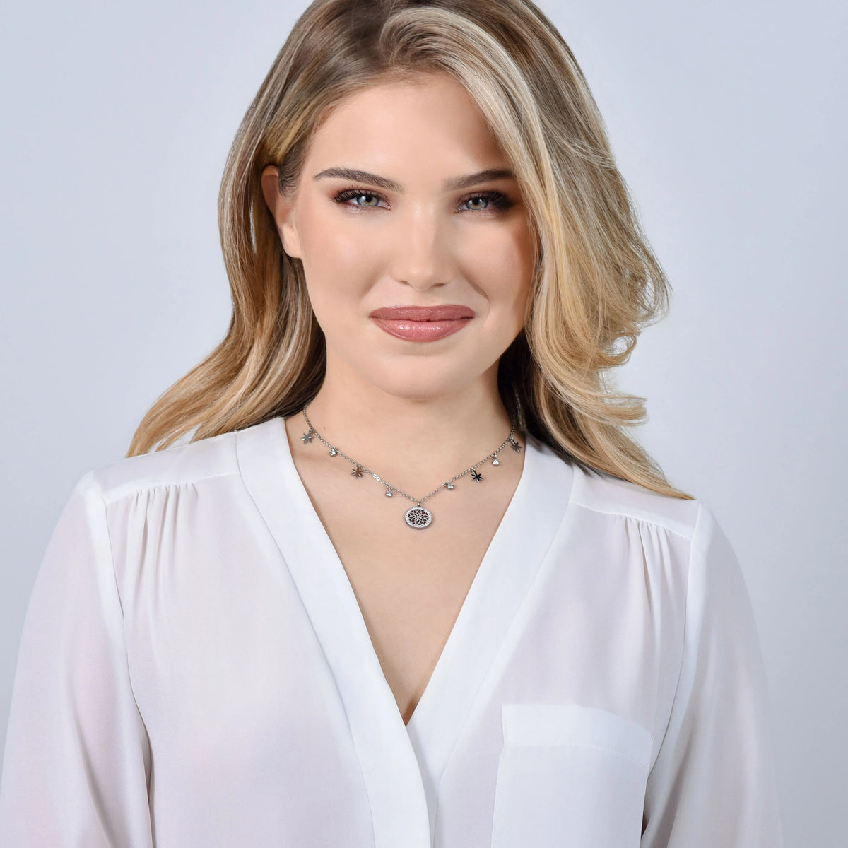 Collana in acciaio Luca Barra-CK1976