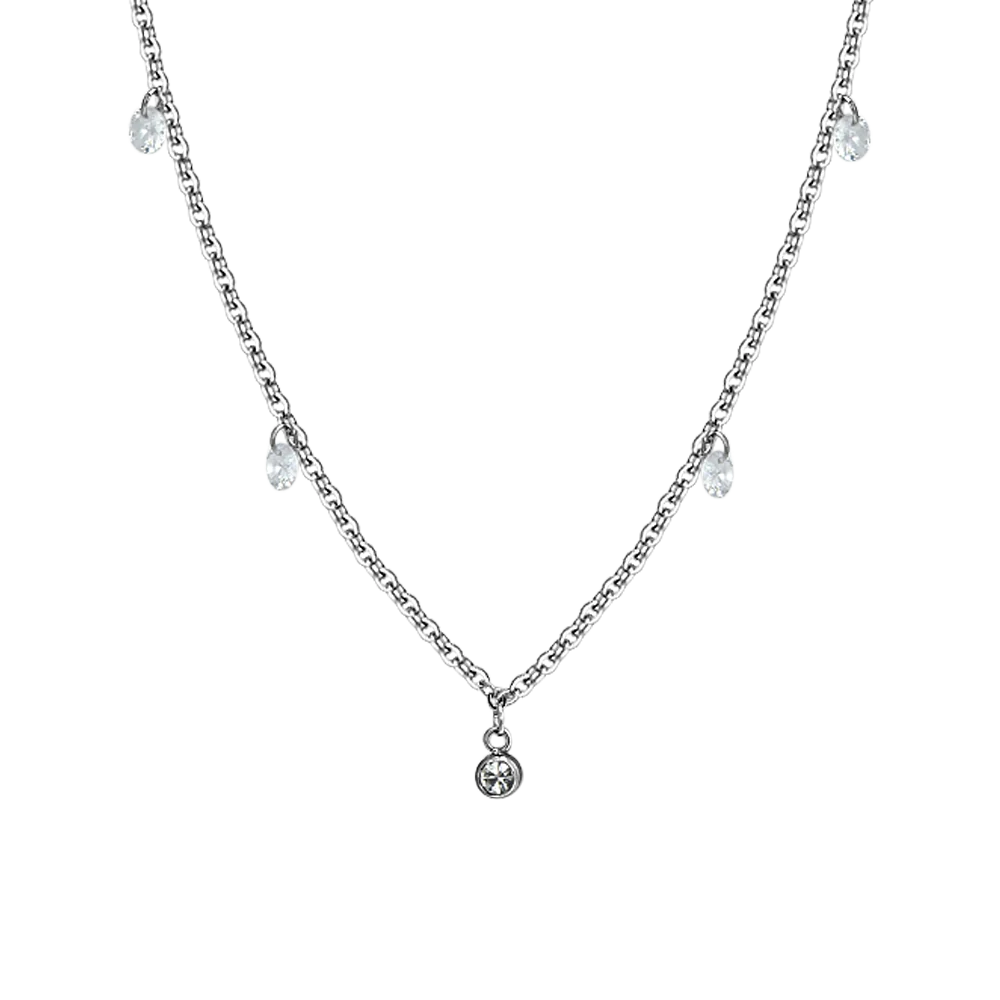 Collana in acciaio Luca Barra-CK1980