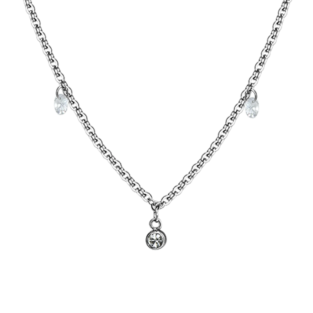 Collana in acciaio Luca Barra-CK1980