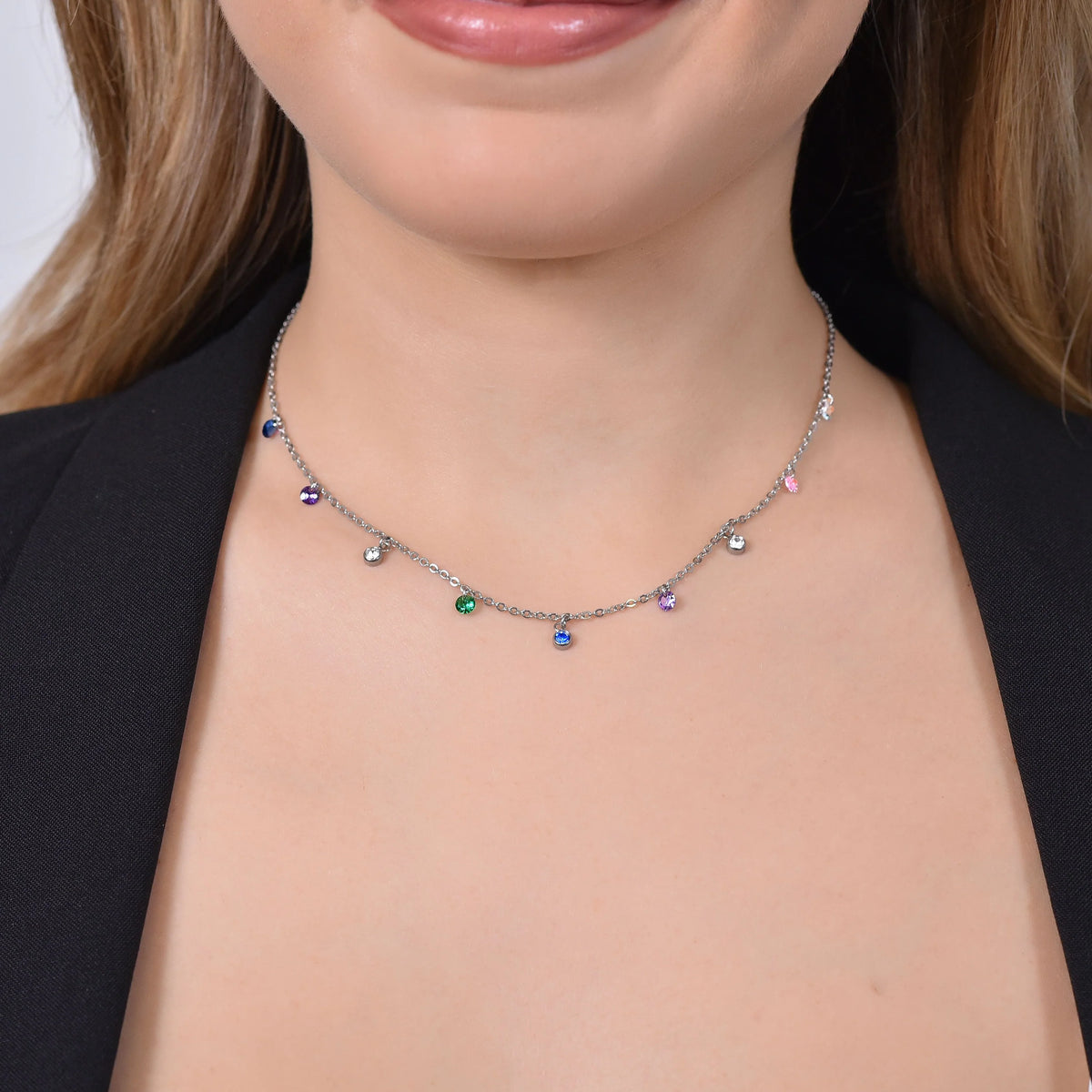 Collana in acciaio Luca Barra-CK1983