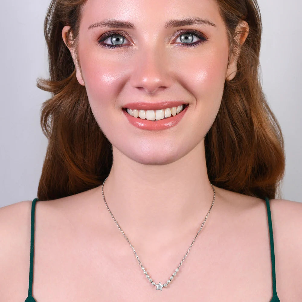 Collana in acciaio Luca Barra-CK2070