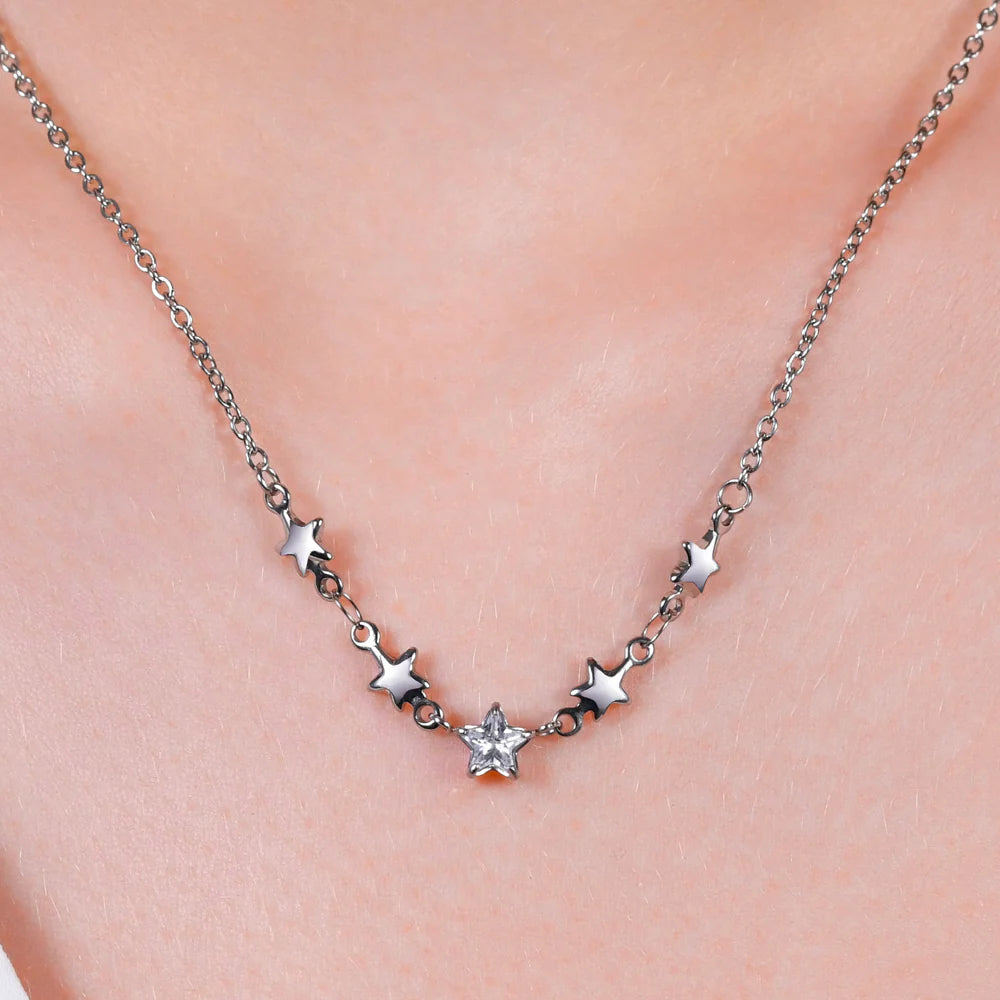 Collana in acciaio Luca Barra-CK2075