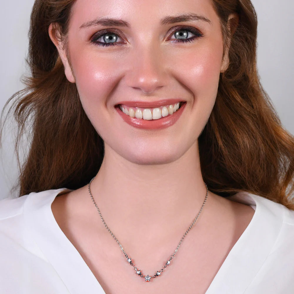 Collana in acciaio Luca Barra-CK2075