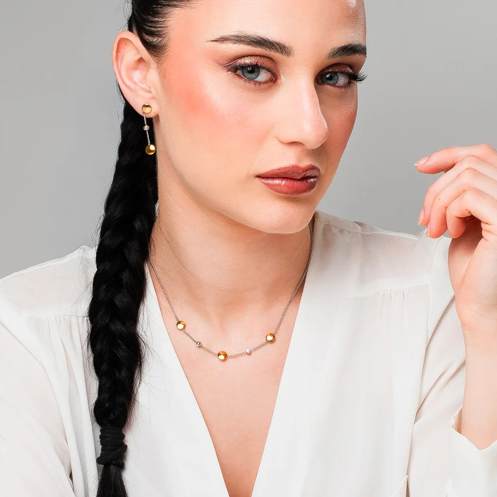 Collana Donna in acciaio Luca Barra-CK2285