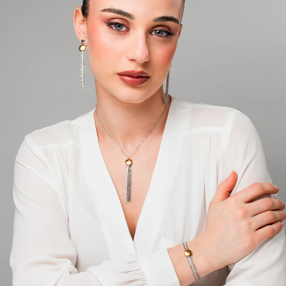 Collana Donna in acciaio Luca Barra-CK2288