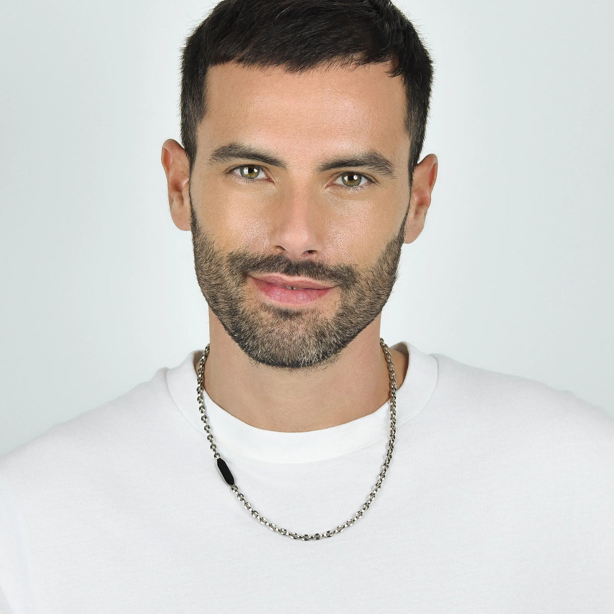 Collana in acciaio Luca Barra-CL323