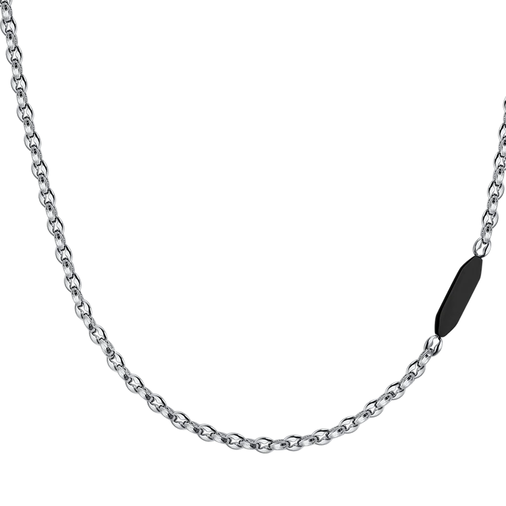 Collana in acciaio Luca Barra-CL323