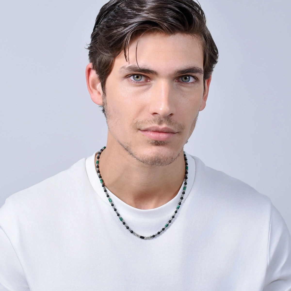 Collana in acciaio Luca Barra-CL326