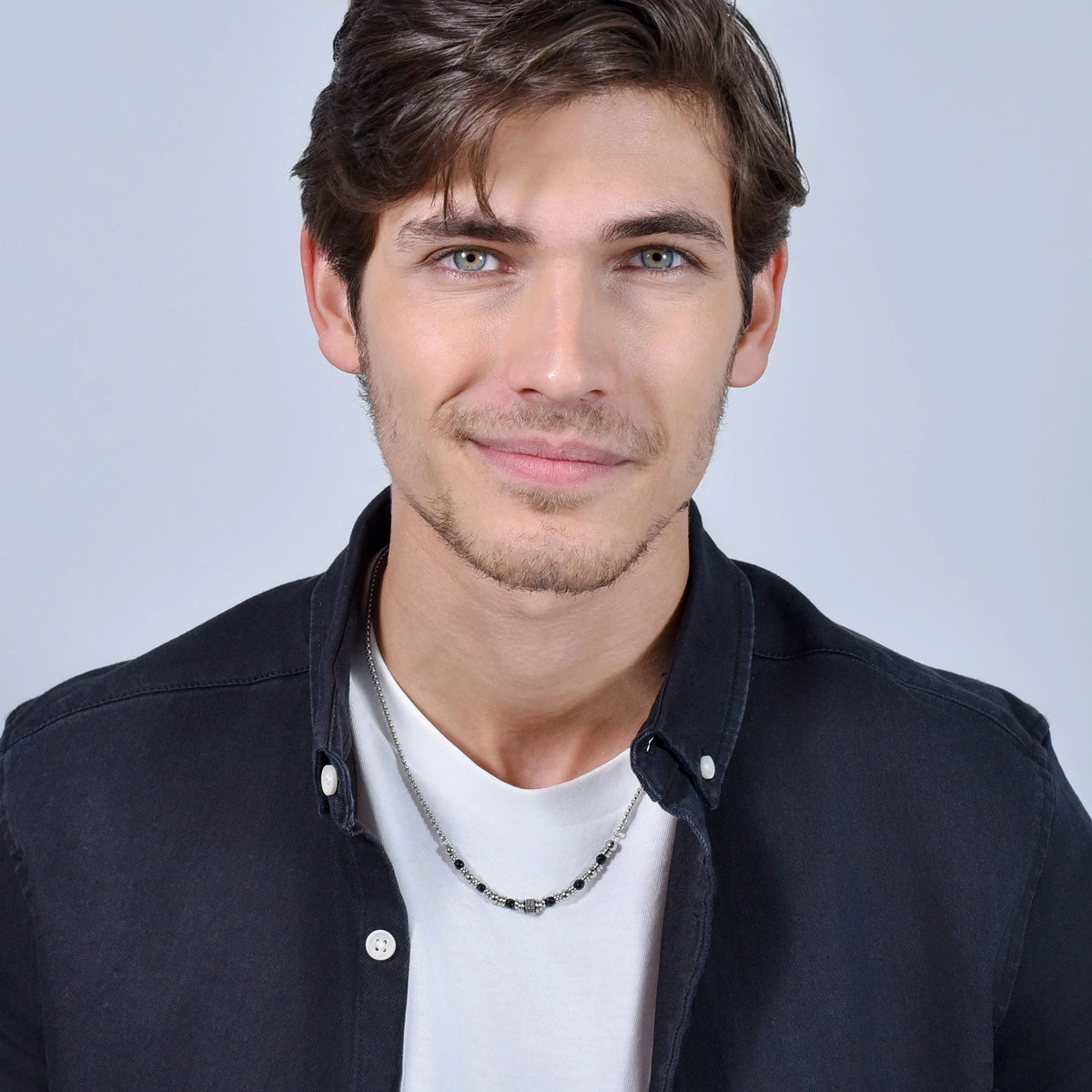 Collana in acciaio Luca Barra-CL328