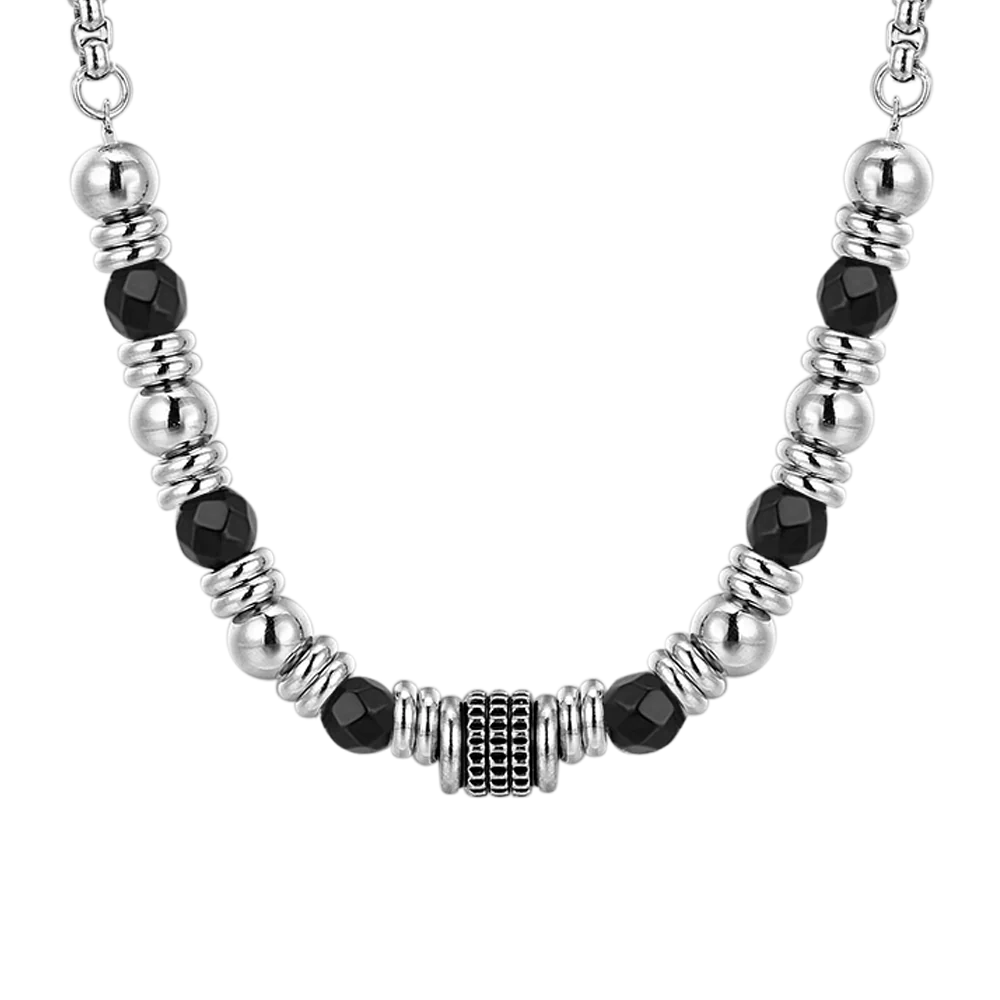 Collana in acciaio Luca Barra-CL328