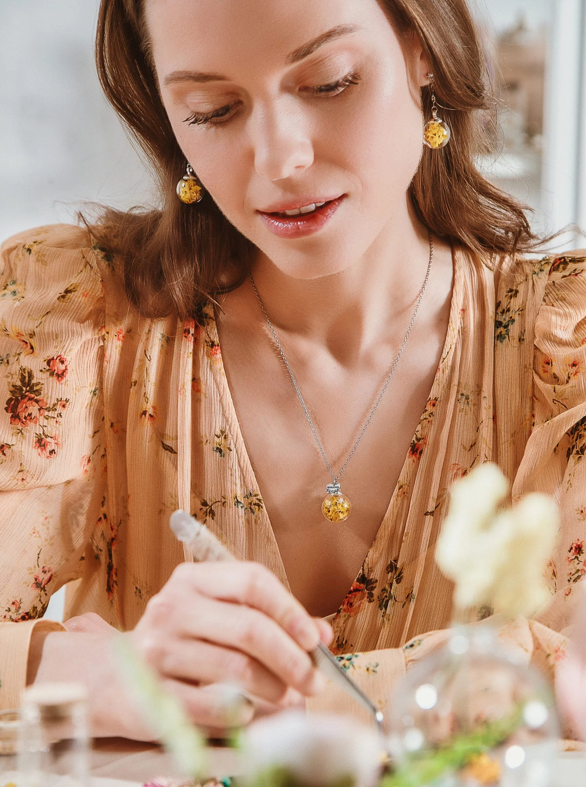 Collana in Acciaio Mad Tea collezione: Il giardino dei desideri - LIMONIO - GDC004