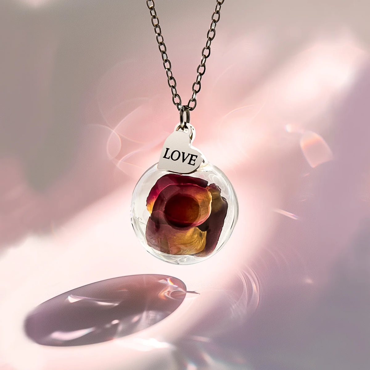 Collana in Acciaio Mad Tea collezione: Il giardino dei desideri - ROSA - GDC006