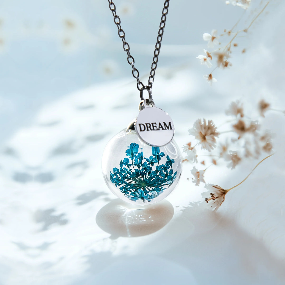 Collana in Acciaio Mad Tea collezione: Il giardino dei desideri - PIZZO DELLA REGINA - GDC007