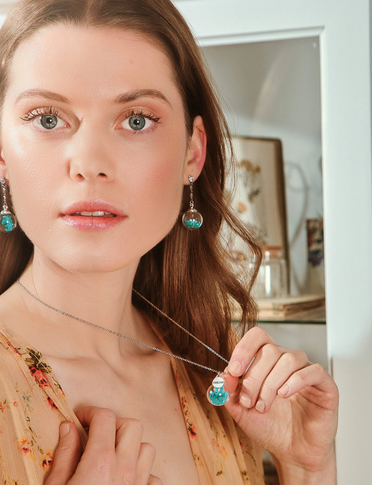 Orecchini in Acciaio Mad Tea collezione: Il giardino dei desideri - PIZZO DELLA REGINA - GDO007