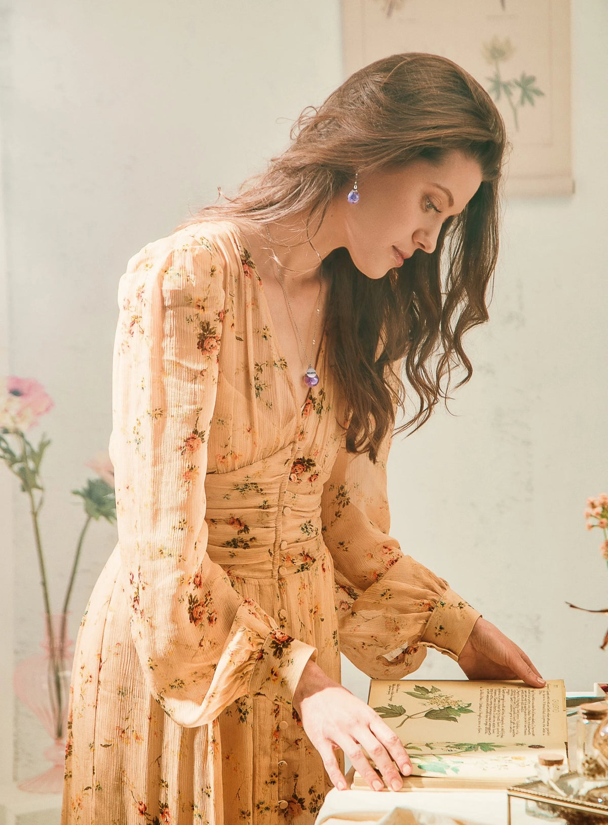 Orecchini in Acciaio Mad Tea collezione: Il giardino dei desideri - ORTENSIA - GDO009