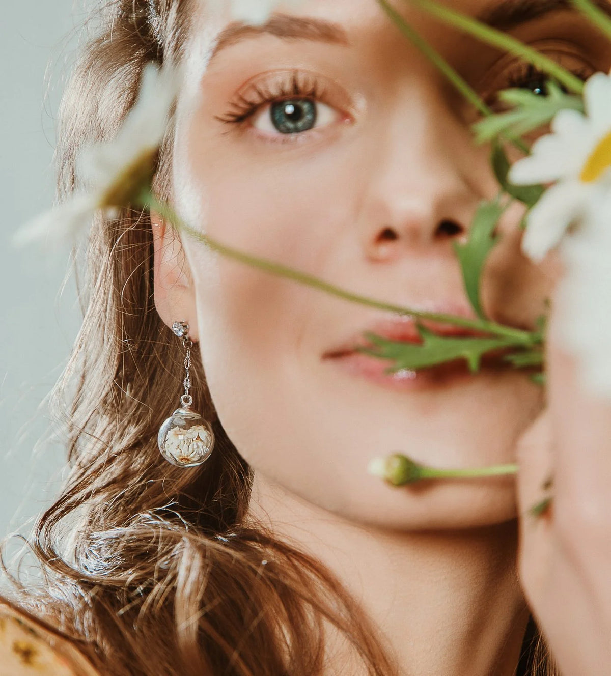 Orecchini in Acciaio Mad Tea collezione: Il giardino dei desideri - MARGHERITA - GDO001