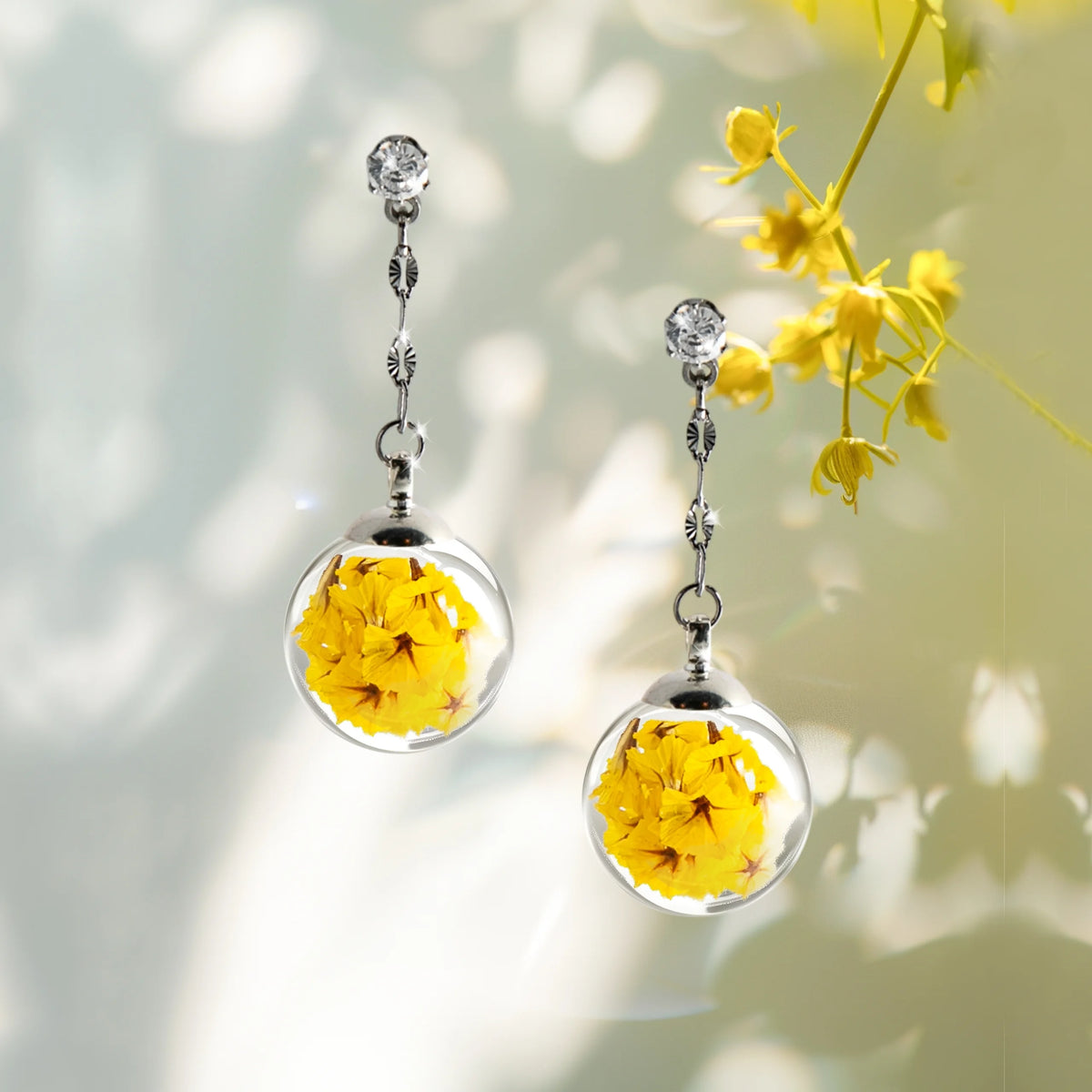 Orecchini in Acciaio Mad Tea collezione: Il giardino dei desideri - LIMONIO - GDO004