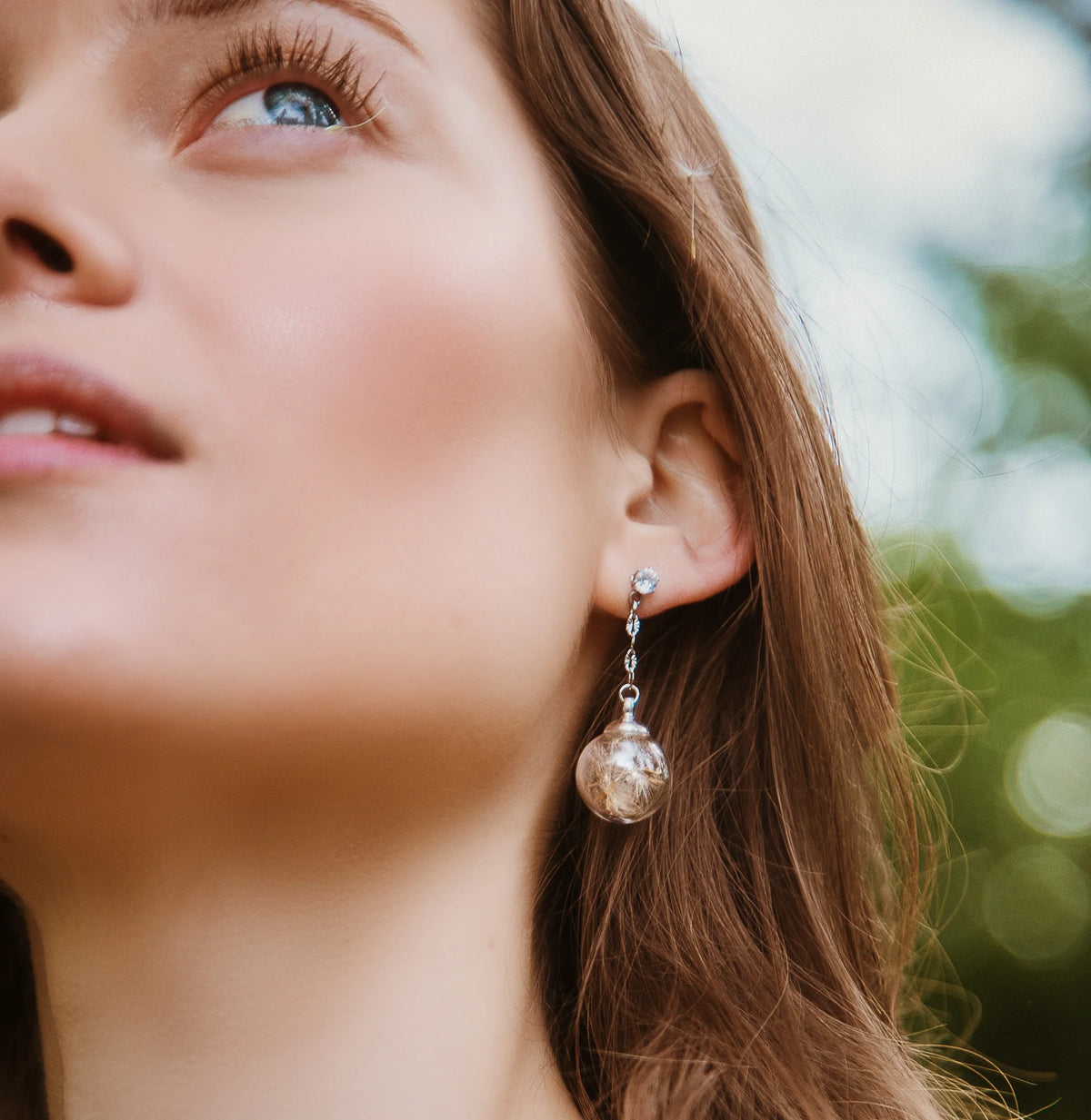 Orecchini in Acciaio Mad Tea collezione: Il giardino dei desideri - SOFFIONE - GDO005