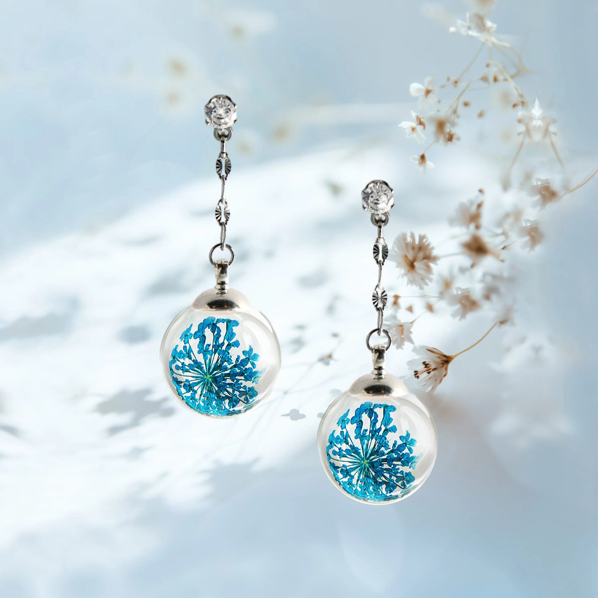 Orecchini in Acciaio Mad Tea collezione: Il giardino dei desideri - PIZZO DELLA REGINA - GDO007