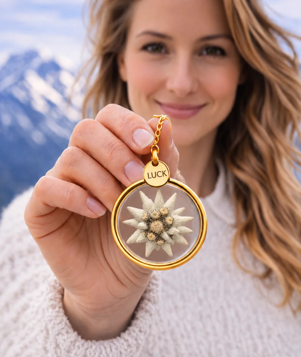 Collana Mad Tea collezione - La tua Stella Alpina Portafortuna - GDSAC001B