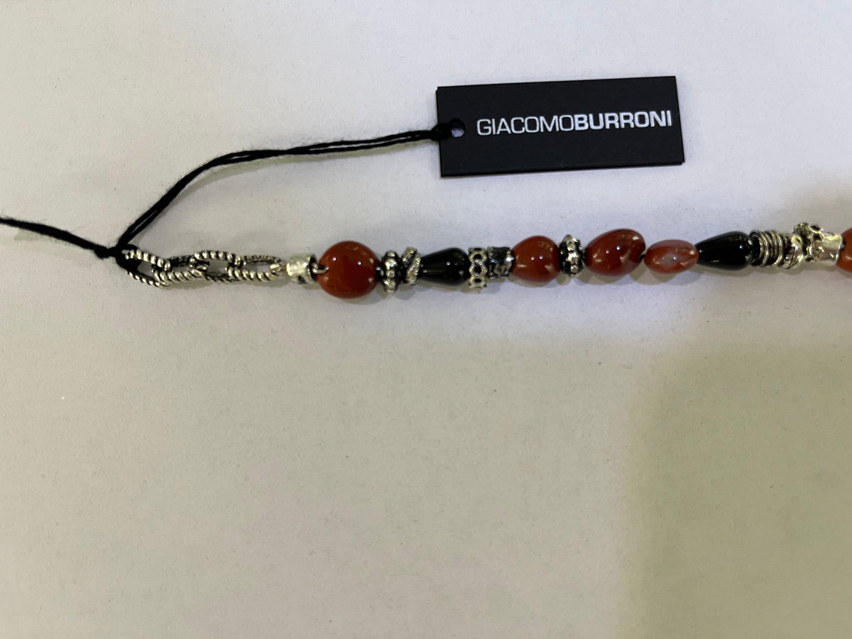 Bracciale uomo in argento 925 Giacomo Burroni-MBC0039