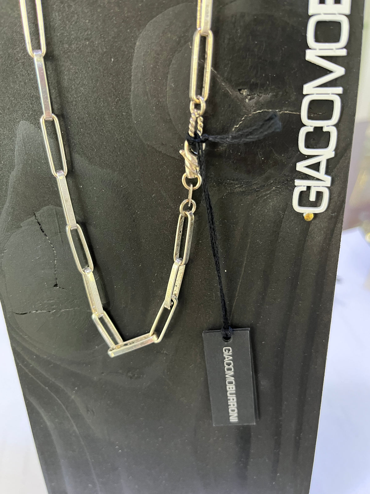 Collana uomo in argento 925 Giacomo Burroni-G0084