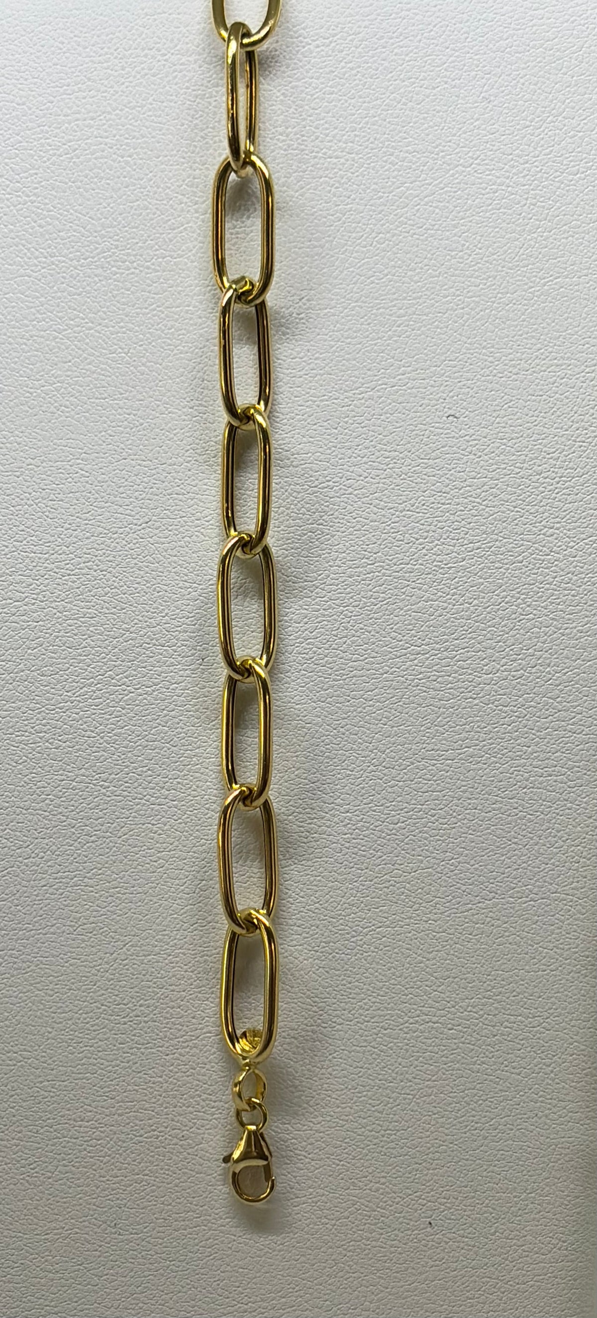 Bracciale in oro 750/1000 - 18 carati colore giallo - 19 centimetri - BO005