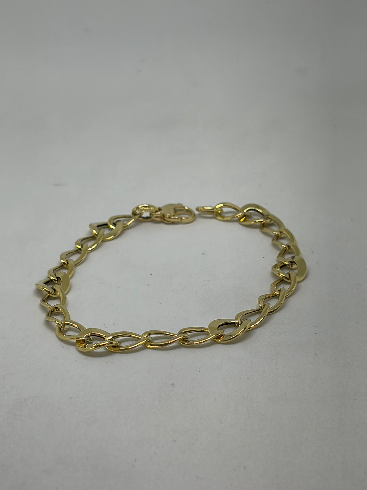 Bracciale in oro 750/1000 - 18 carati colore giallo - 19,5 centimetri - BO003