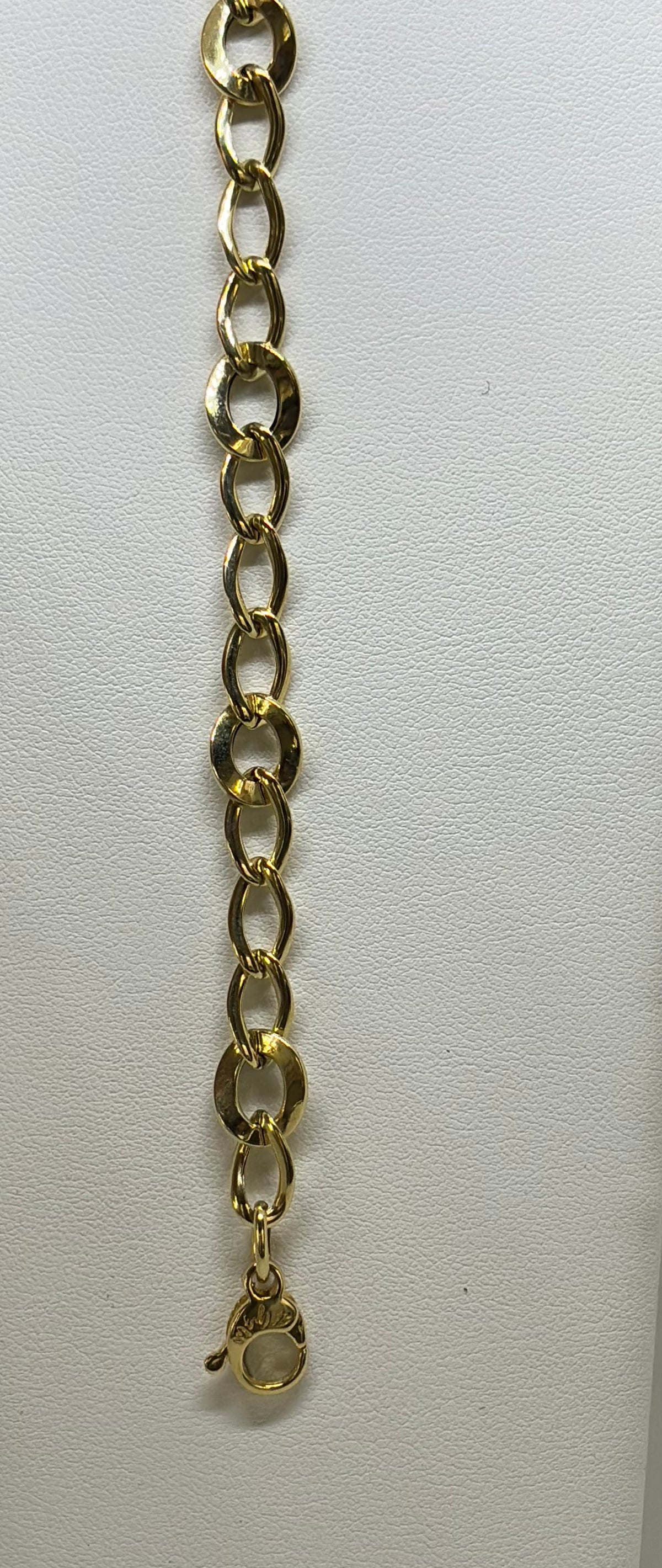 Bracciale in oro 750/1000 - 18 carati colore giallo - 19,5 centimetri - BO003