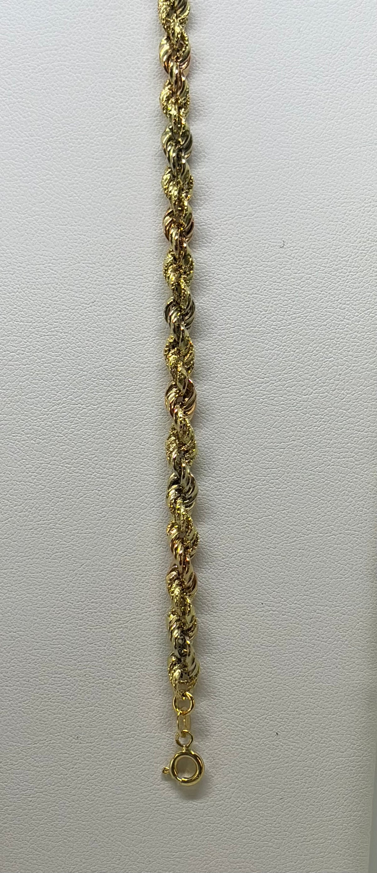 Bracciale in oro 750/1000 - 18 carati colore giallo - 20 centimetri - BO026