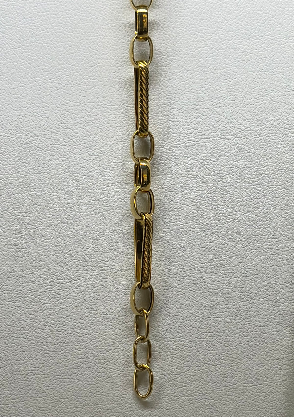 Bracciale in oro 750/1000 - 18 carati colore giallo - 20 centimetri - BO029