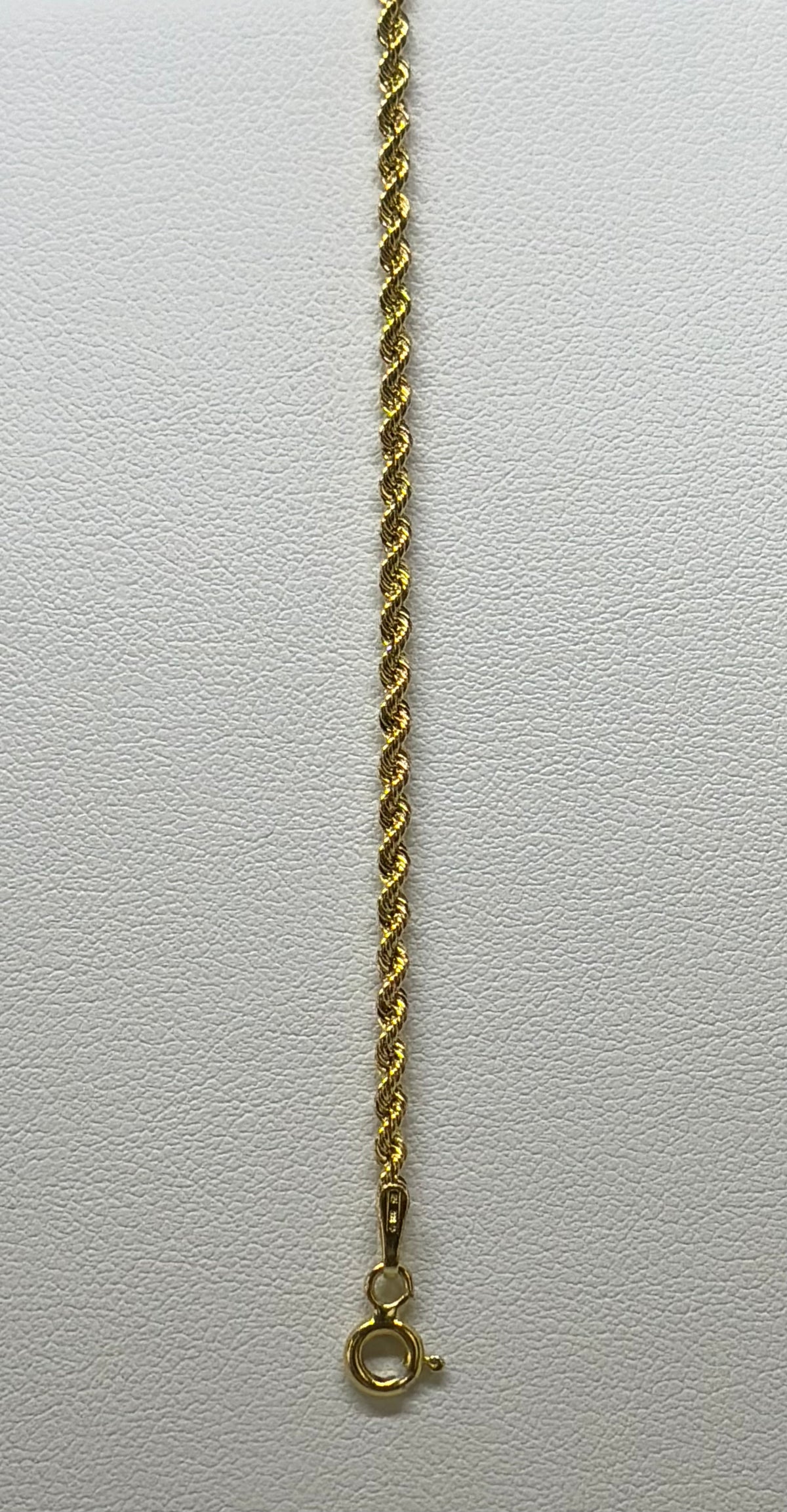 Bracciale in oro 750/1000 - 18 carati colore giallo - 21 centimetri - BO001