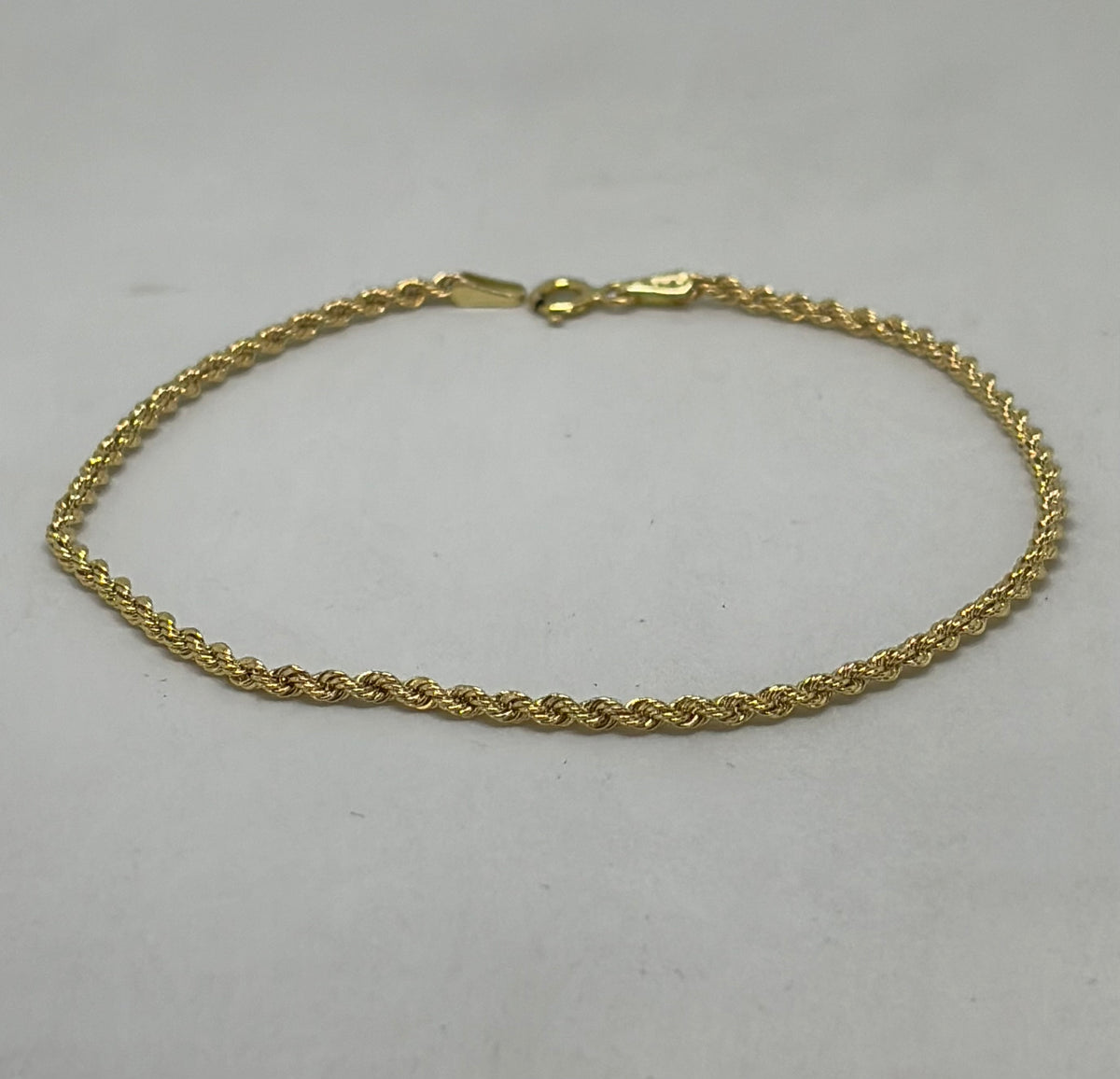 Bracciale in oro 750/1000 - 18 carati colore giallo - 21 centimetri - BO001