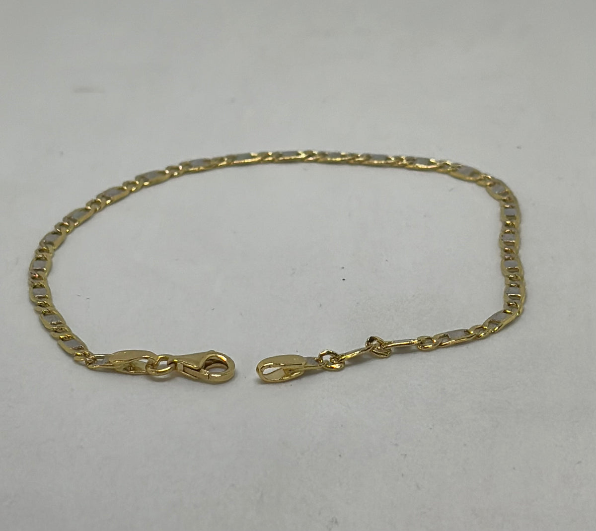 Bracciale in oro 750/1000 - 18 carati colore giallo - 19 centimetri - BO030