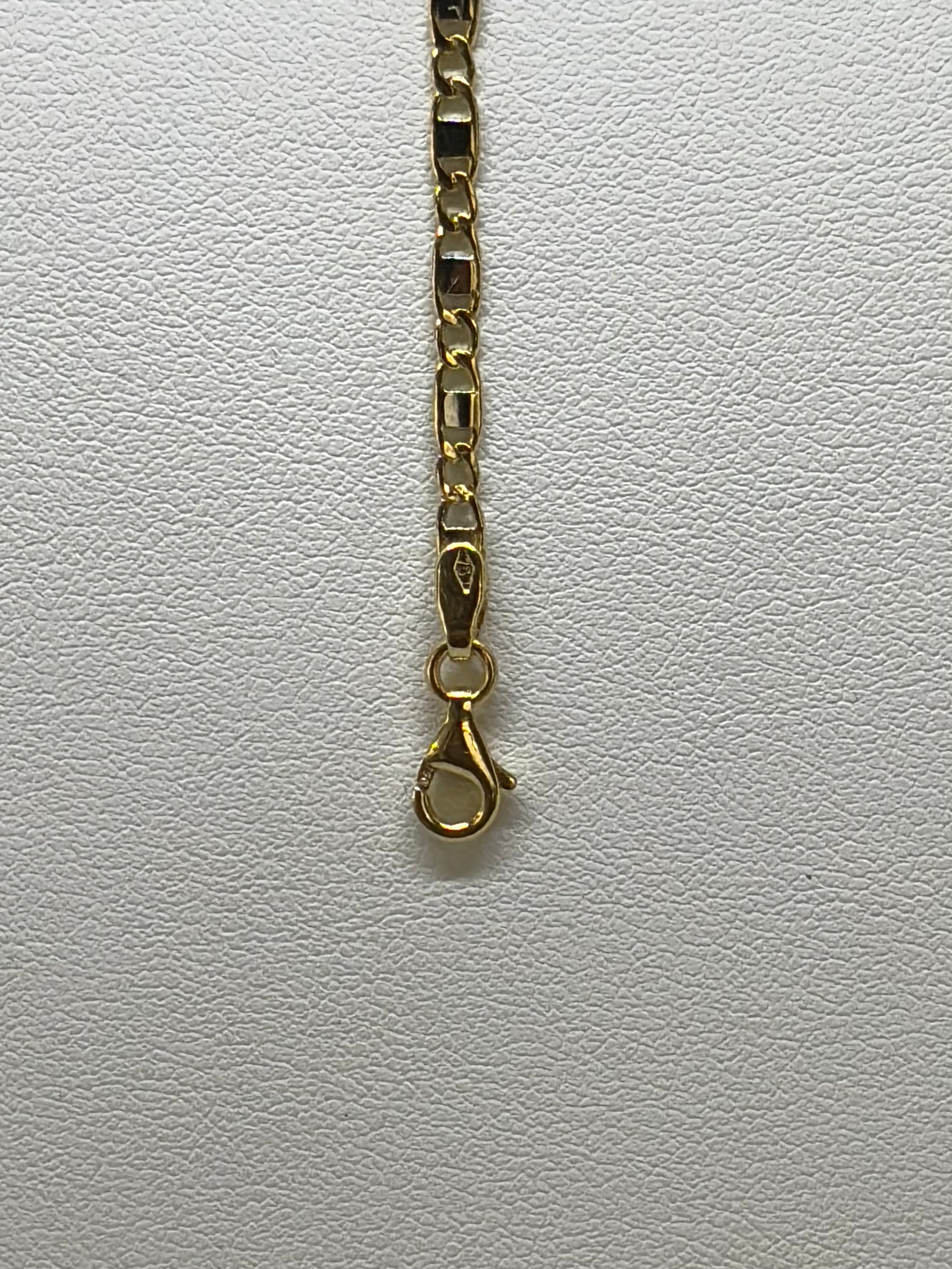 Bracciale Oro 18 kt catena bicolore 21 cm 12,7 gr | Gioielli Tosti Bracciale Oro 18 kt catena bicolore 21 cm 12,7 gr | Gioielli Tosti