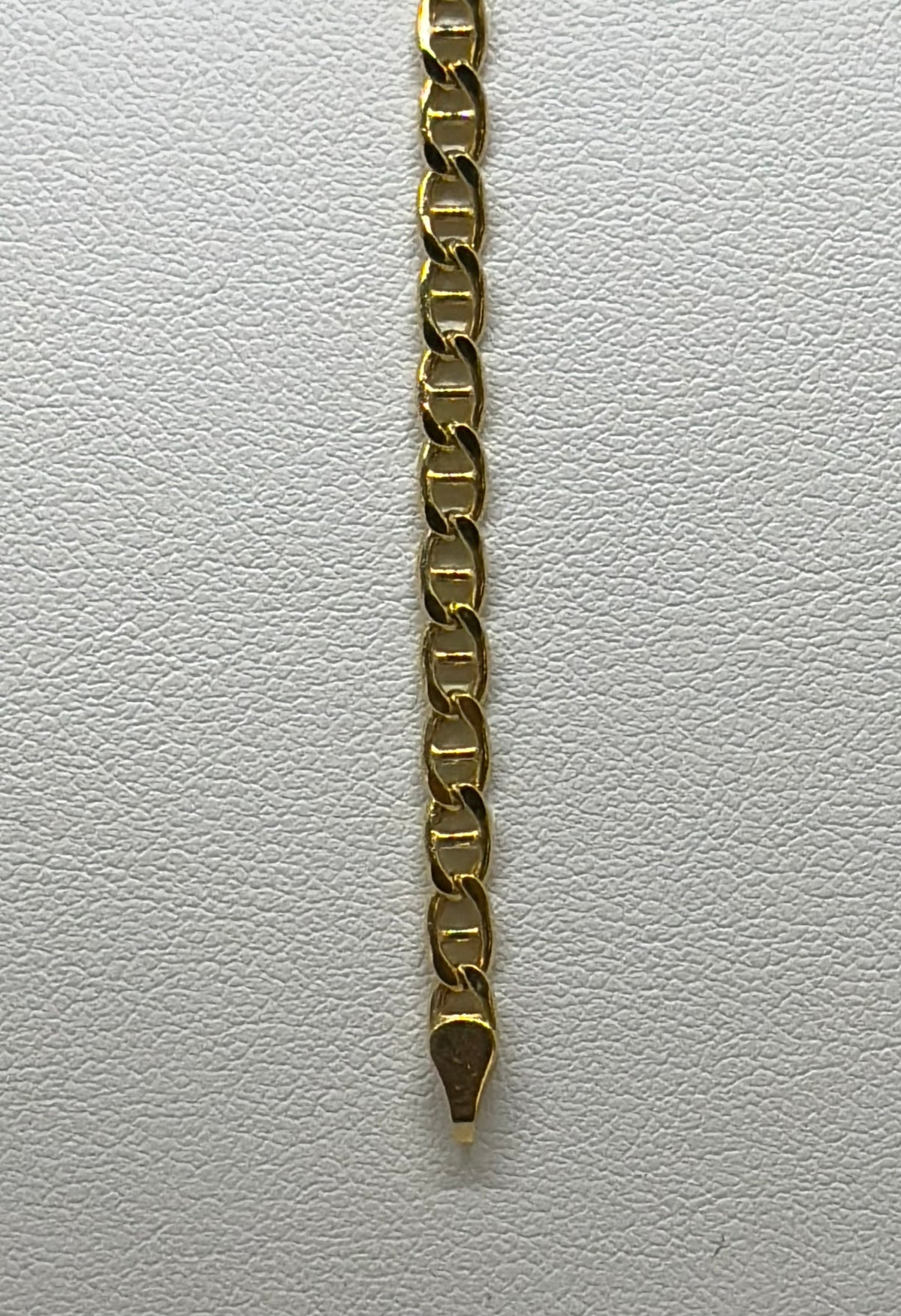 Bracciale in oro 750/1000 - 18 carati colore giallo - 19 centimetri - BO006