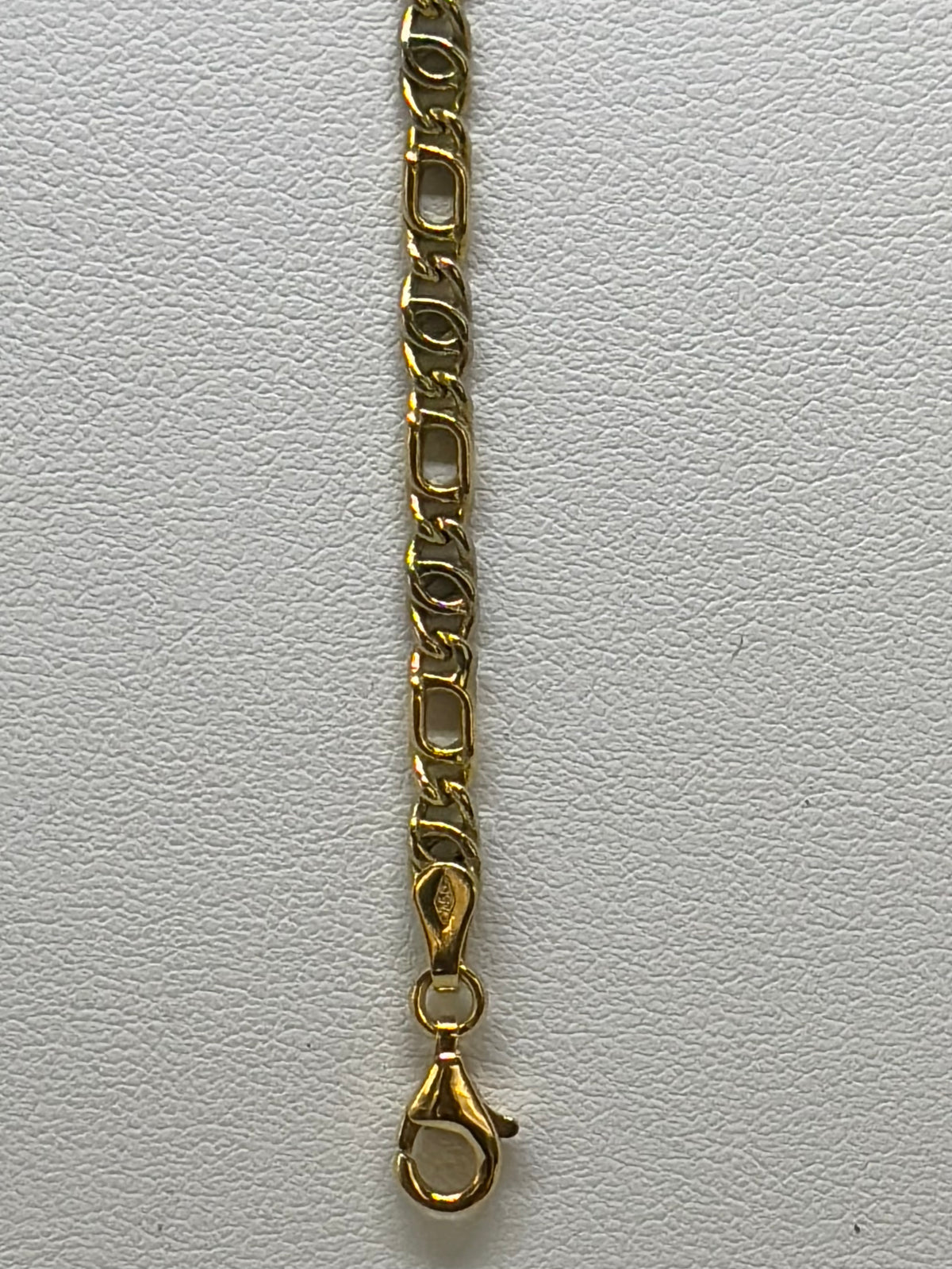 Bracciale in oro 750/1000 - 18 carati colore giallo - 20 centimetri - BO013