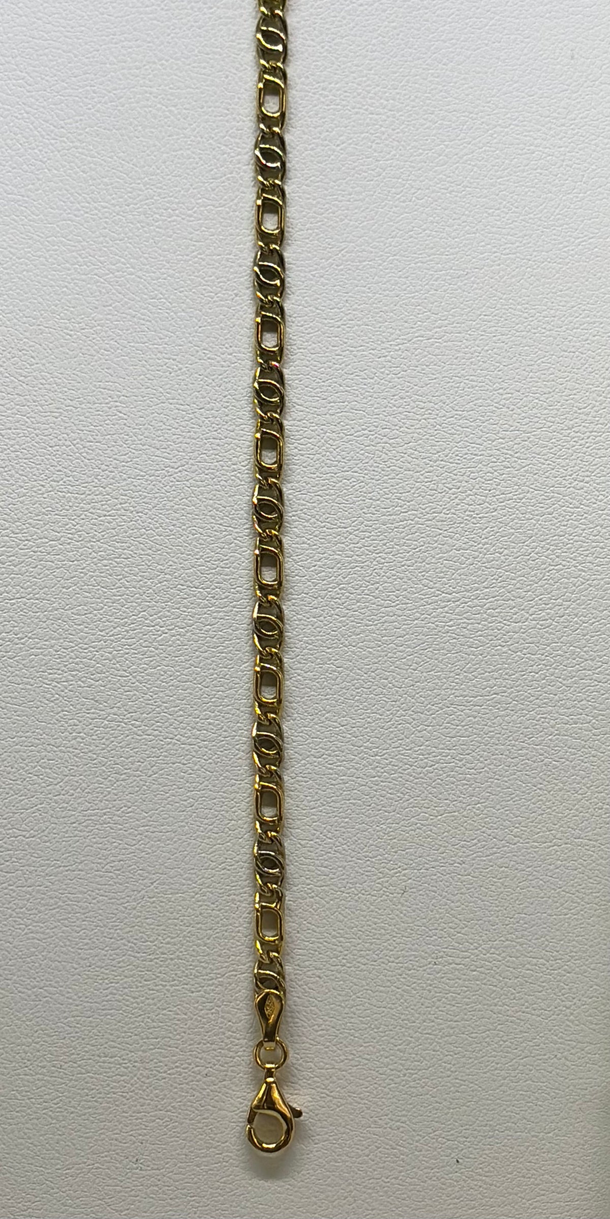 Bracciale in oro 750/1000 - 18 carati colore giallo - 20 centimetri - BO013