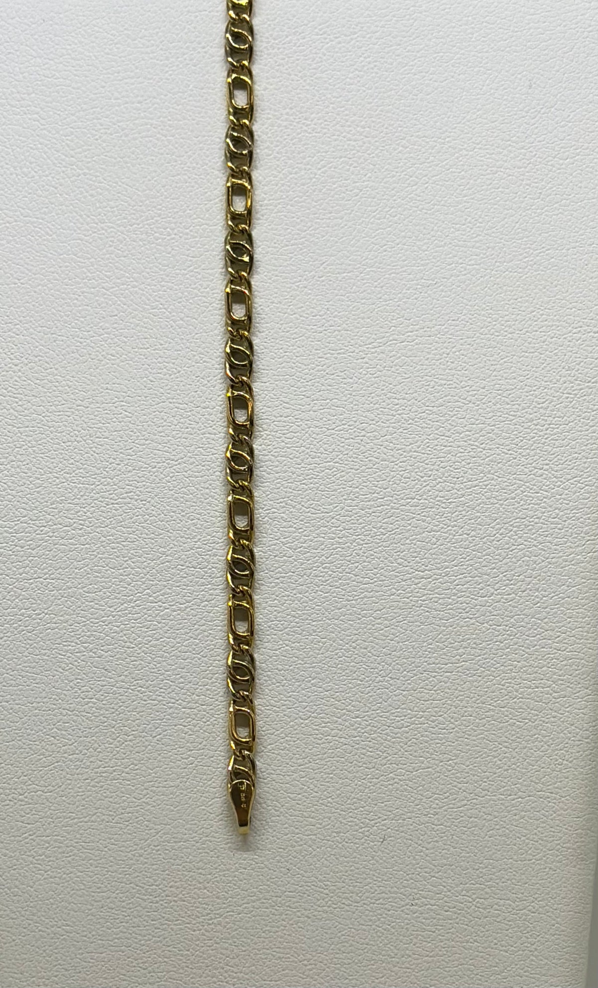 Bracciale in oro 750/1000 - 18 carati colore giallo - 20 centimetri - BO013