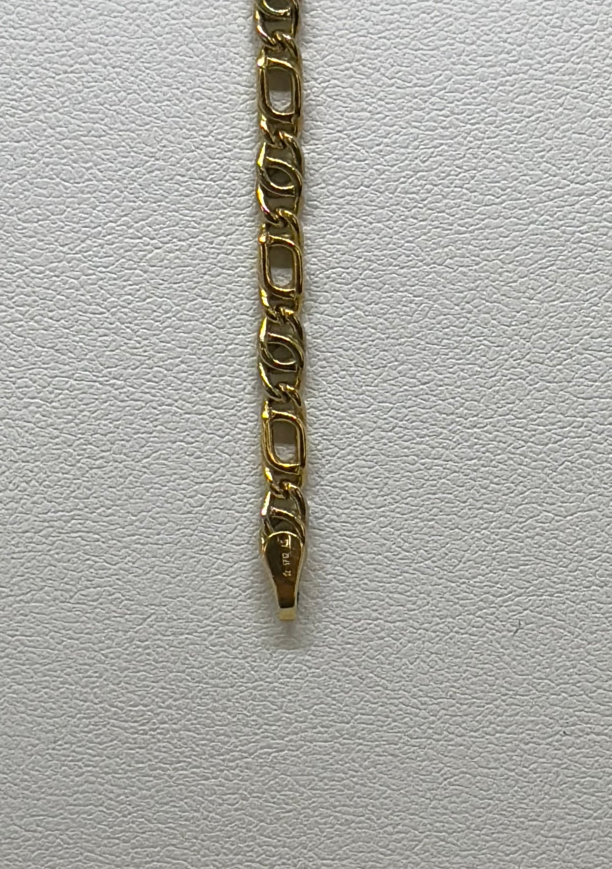 Bracciale in oro 750/1000 - 18 carati colore giallo - 20 centimetri - BO013