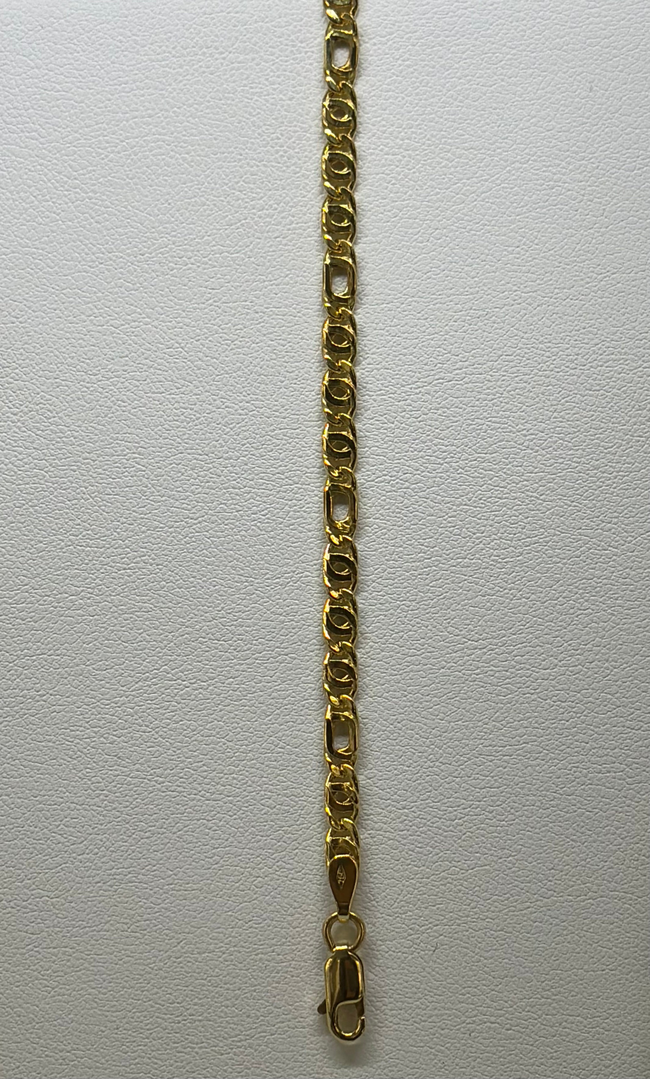 TINGN Bracciale Donna Oro 18k Placcato Con Iniziali E Perline - Regalo Festa Della Mamma