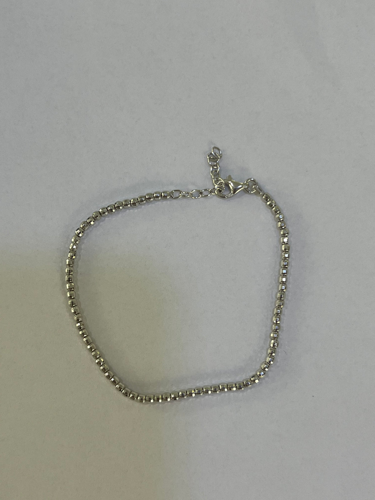 Bracciale Donna in Argento 925 Sfaccettato - B1