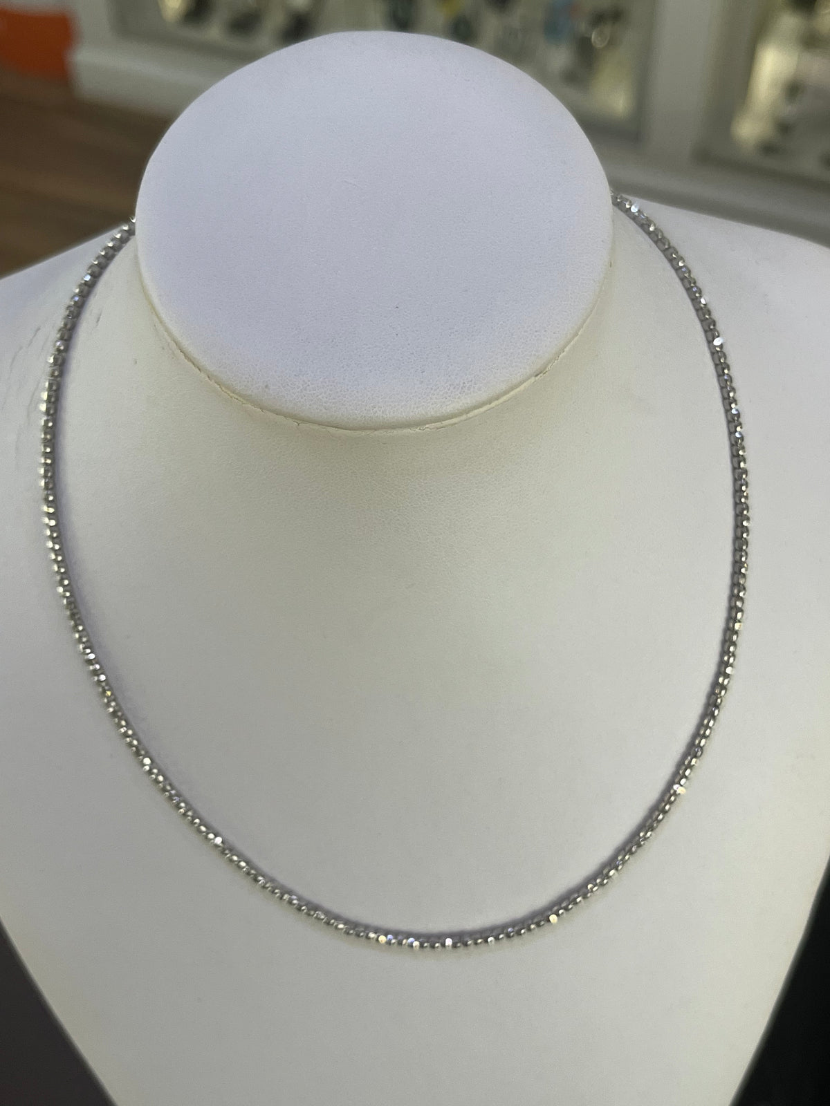 Collana Donna in Argento 925 Sfaccettato - C1