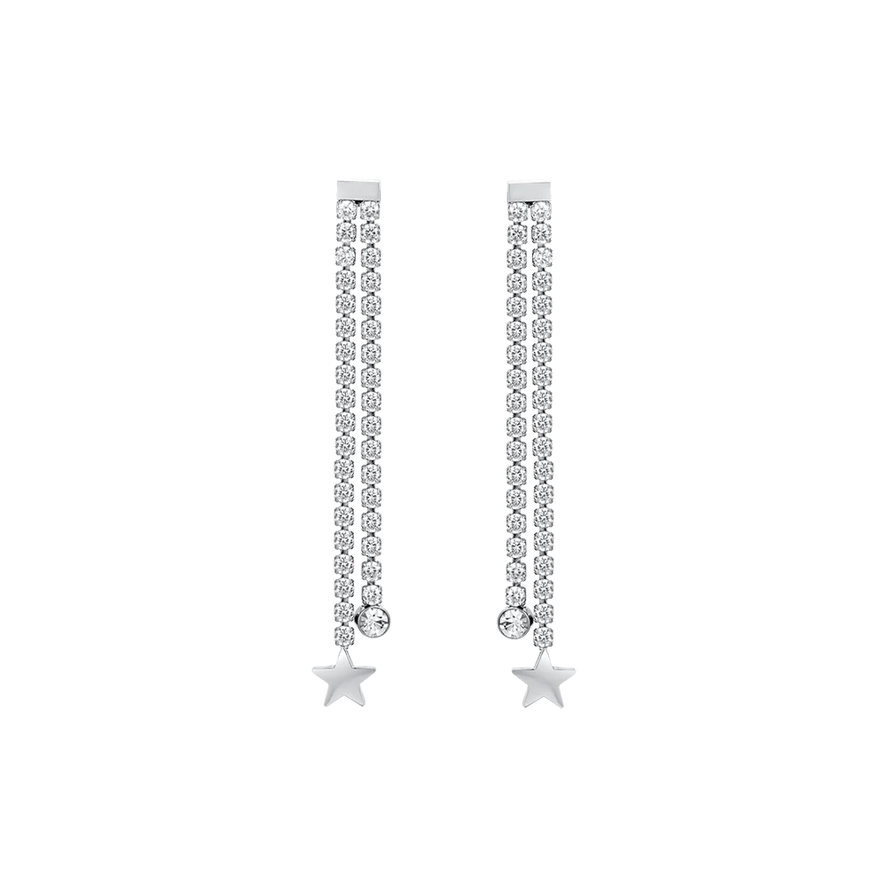 Orecchini in acciaio Luca Barra-OK1326