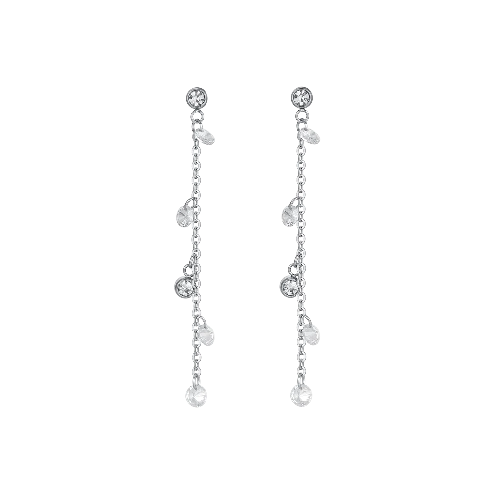 Orecchini in acciaio Luca Barra-OK1344