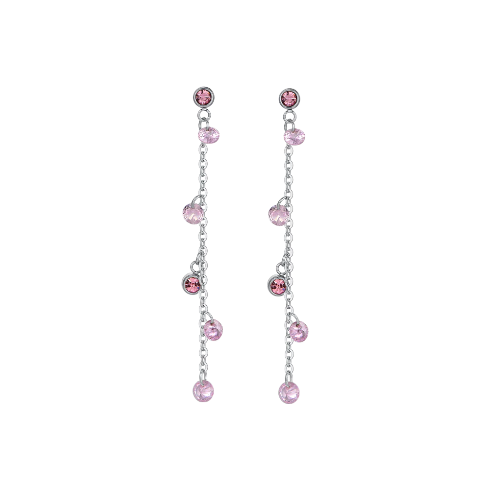 Orecchini in acciaio Luca Barra-OK1345