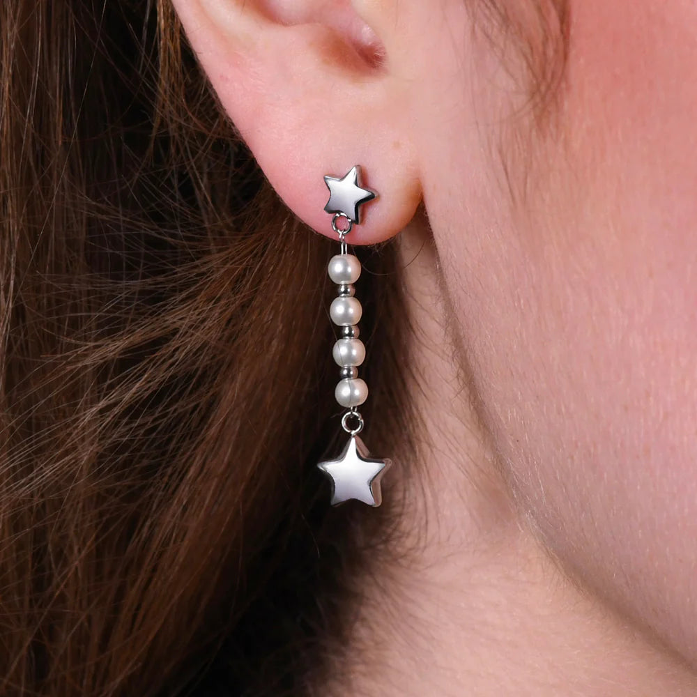 Orecchini in acciaio Luca Barra-OK1415