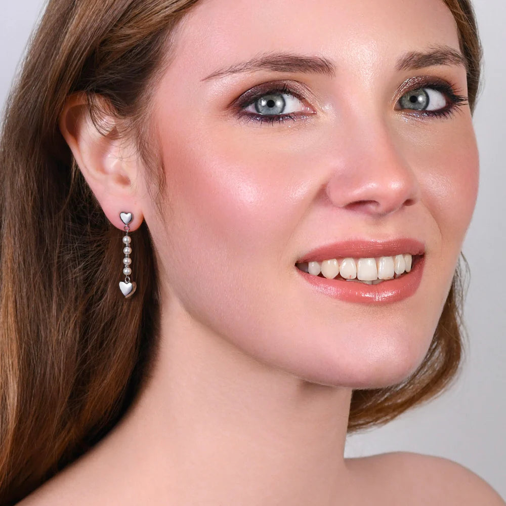 Orecchini in acciaio Luca Barra-OK1416