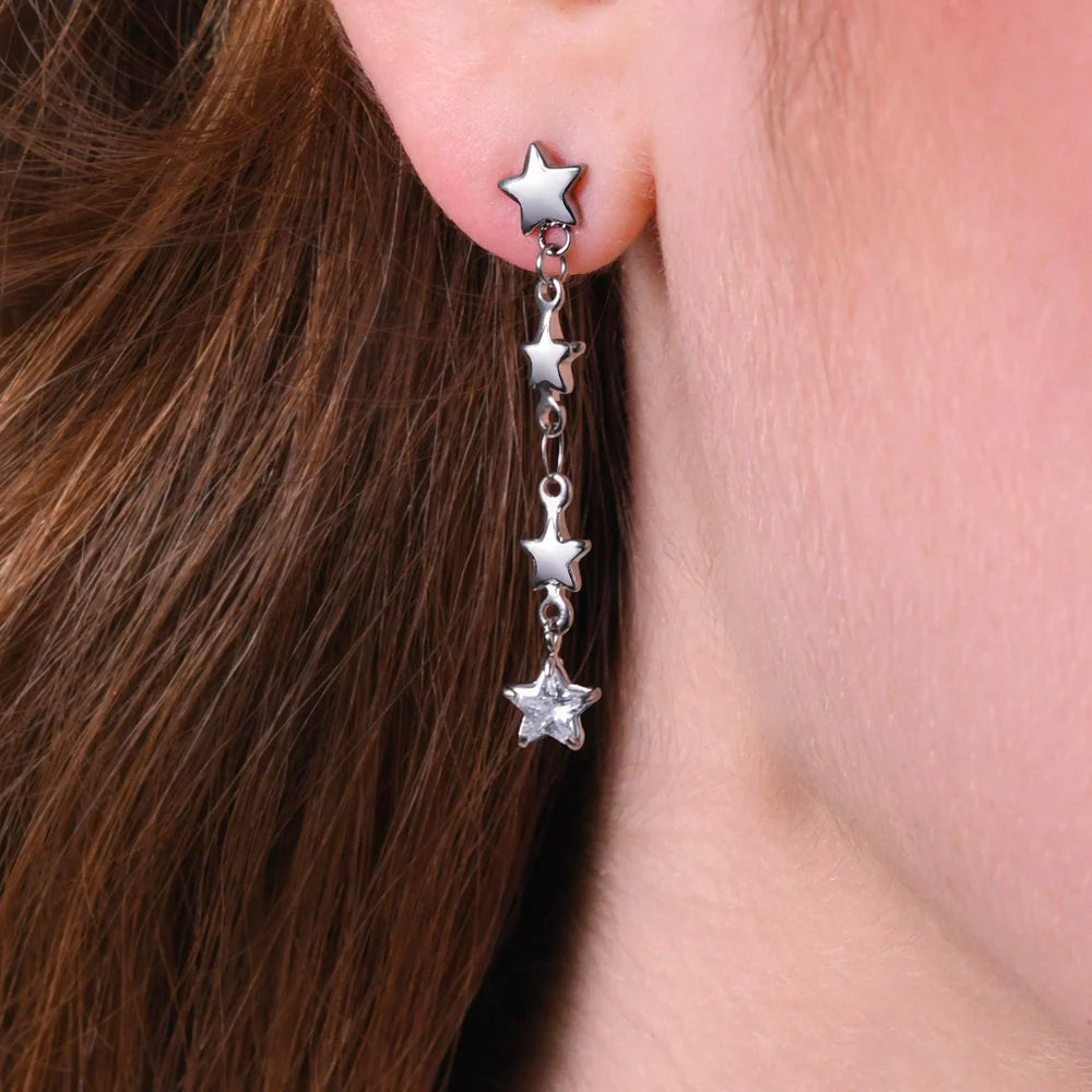 Orecchini in acciaio Luca Barra-OK1421