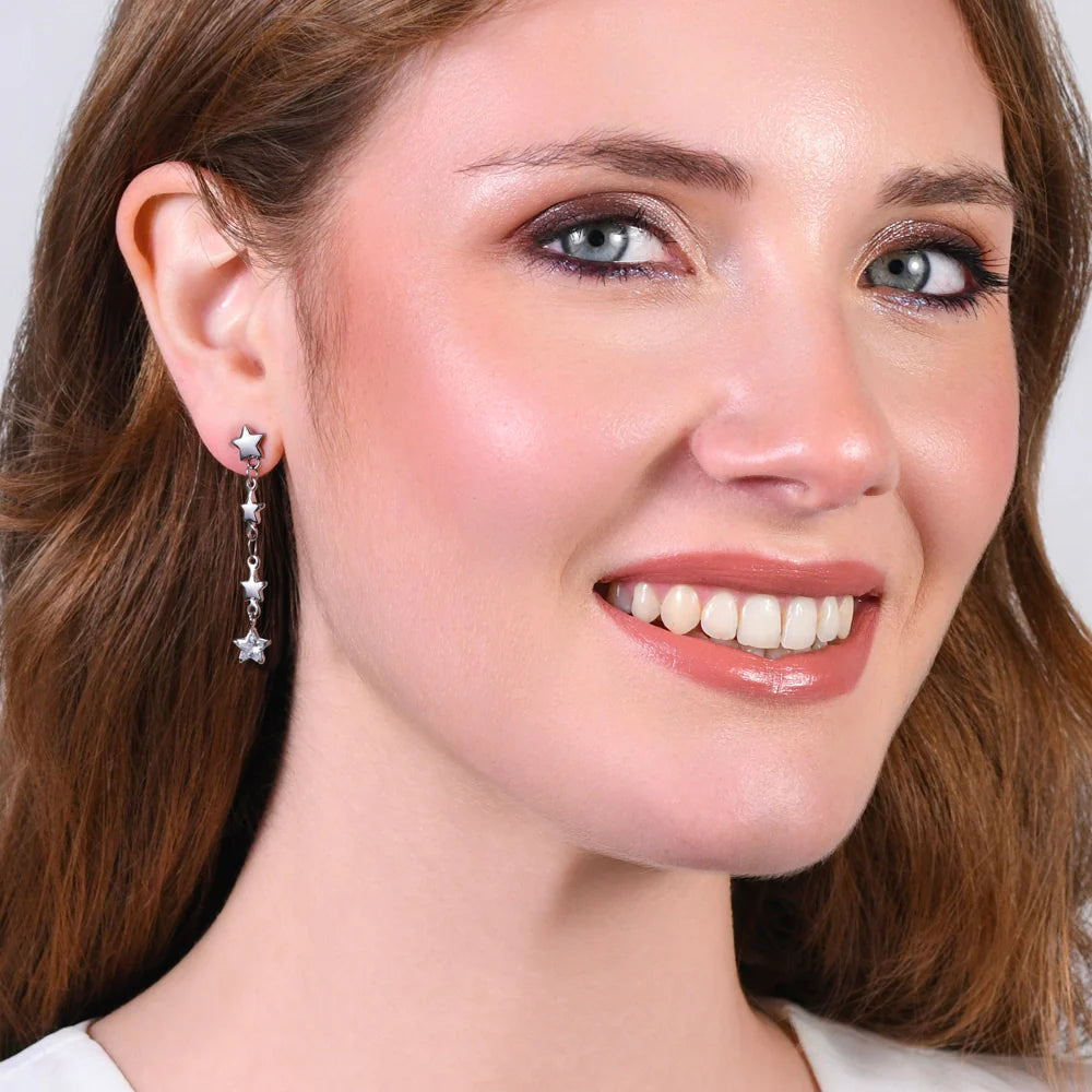 Orecchini in acciaio Luca Barra-OK1421